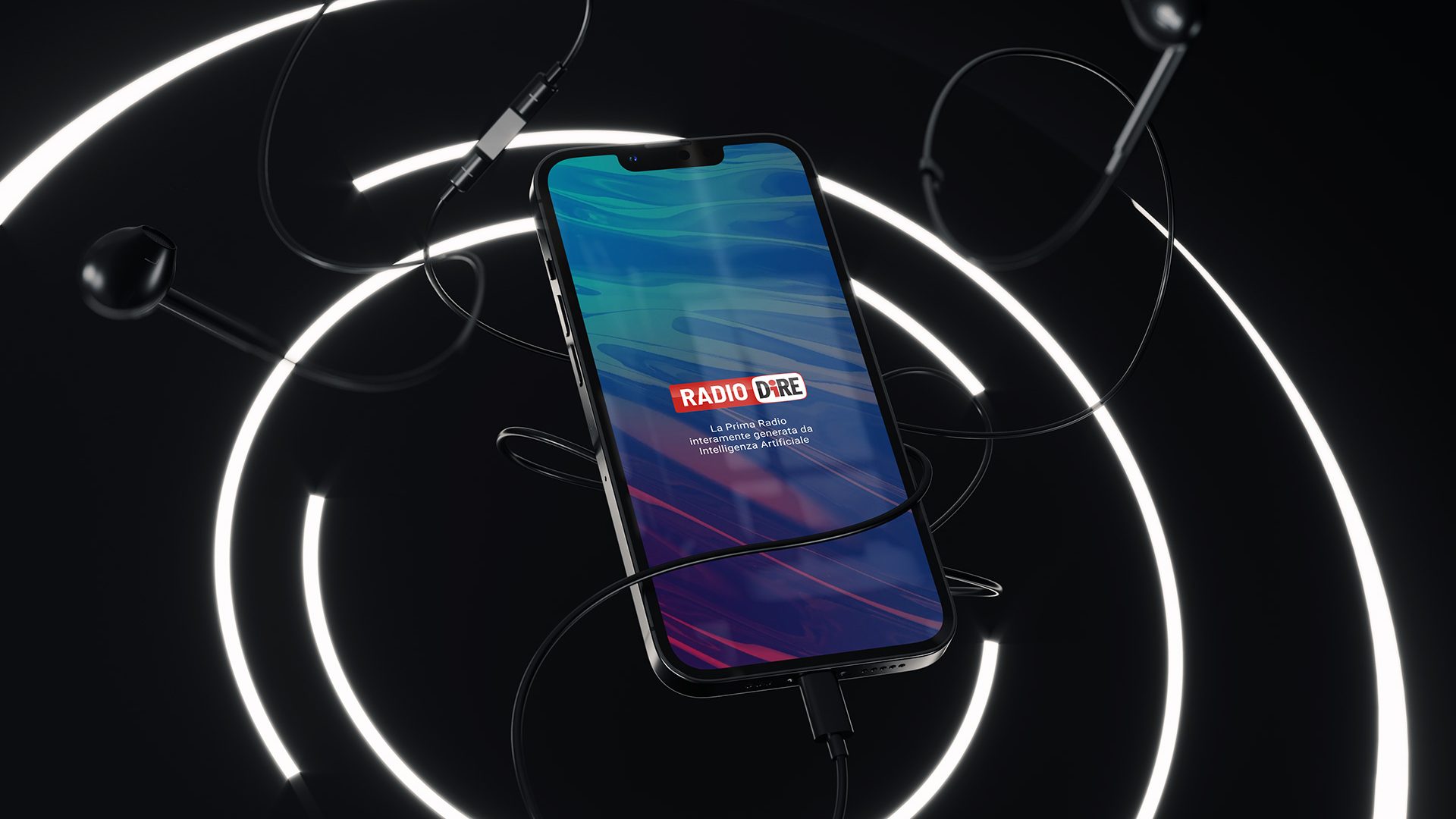 AI-powered radio visual